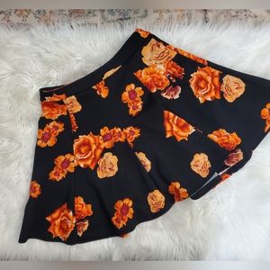 Floral Skater Skirt